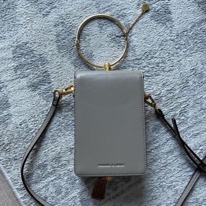 Charles&Keith Mini Box Bag with Ring Handle